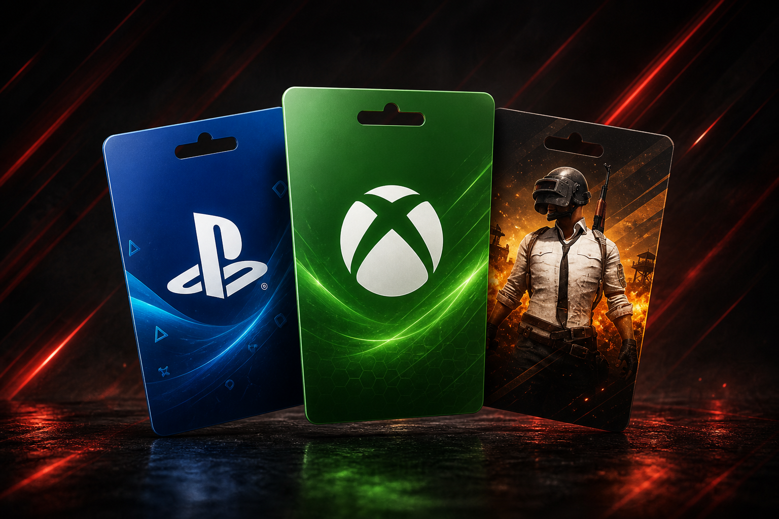 Gaming gift cards — PlayStation, Xbox and more